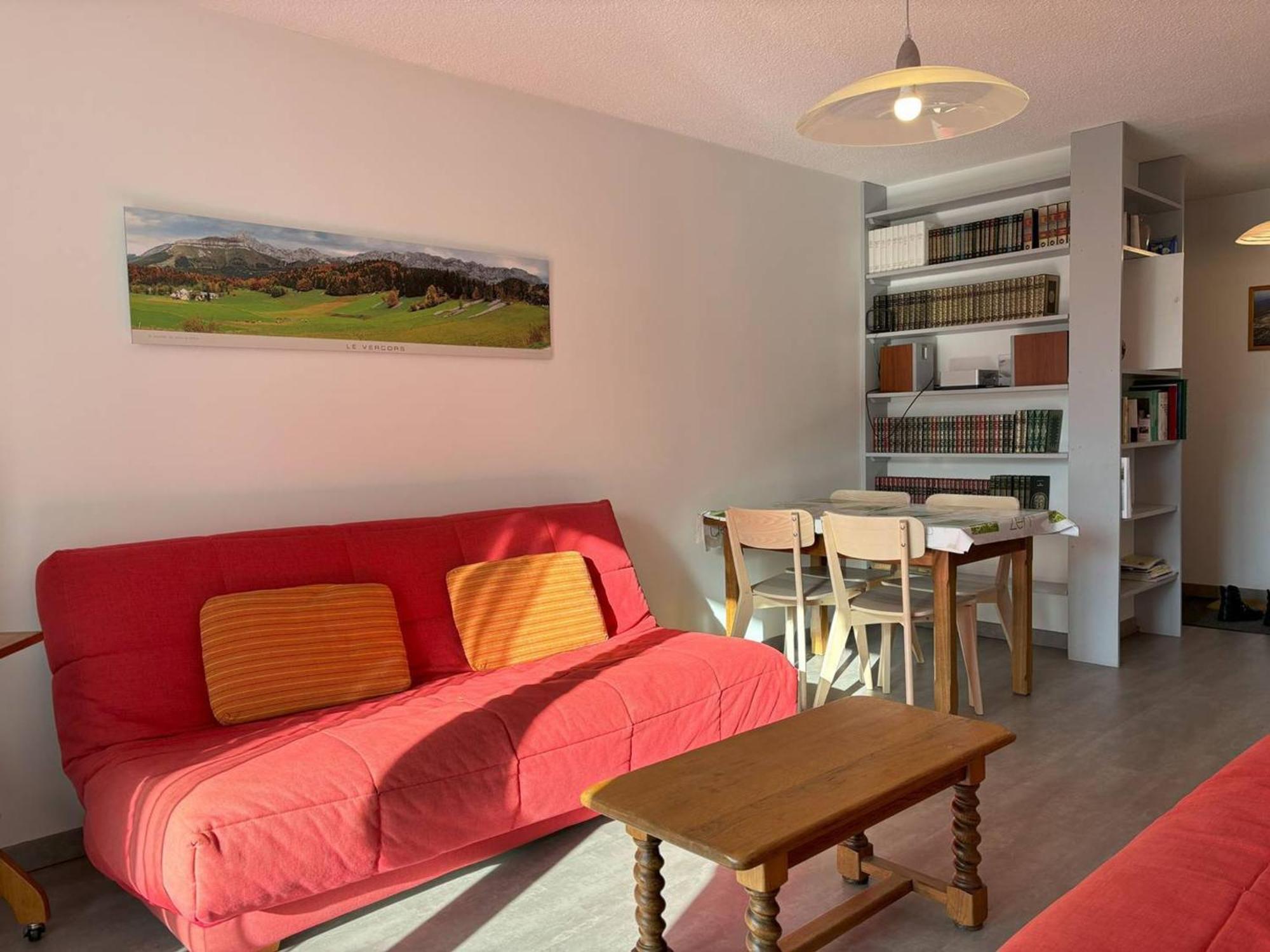 Appartement Cosy, Balcon Sud, 2 Chambres, Parking Gratuit A 10 Min Du Centre Et Proche Ski ! - Fr-1-548-4 Villard-de-Lans Εξωτερικό φωτογραφία